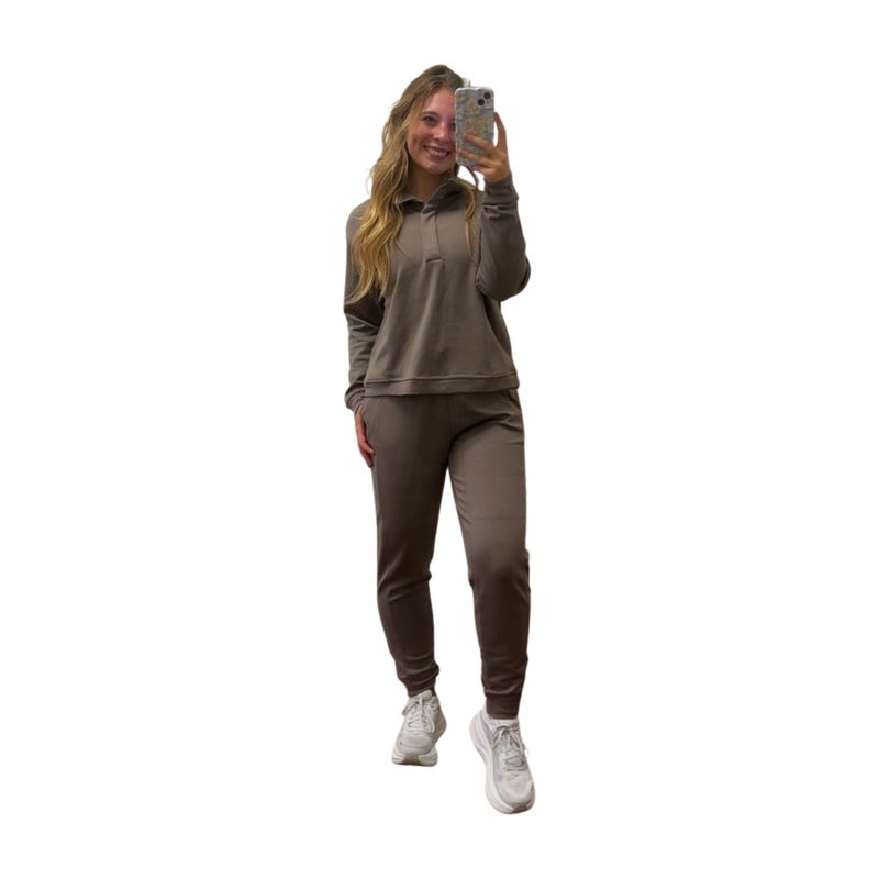 Lulu-B Joggers- Mocha