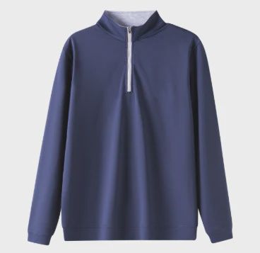 Navy Quarter Zip