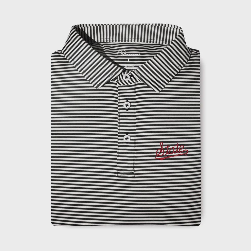 State University Stripe Polo