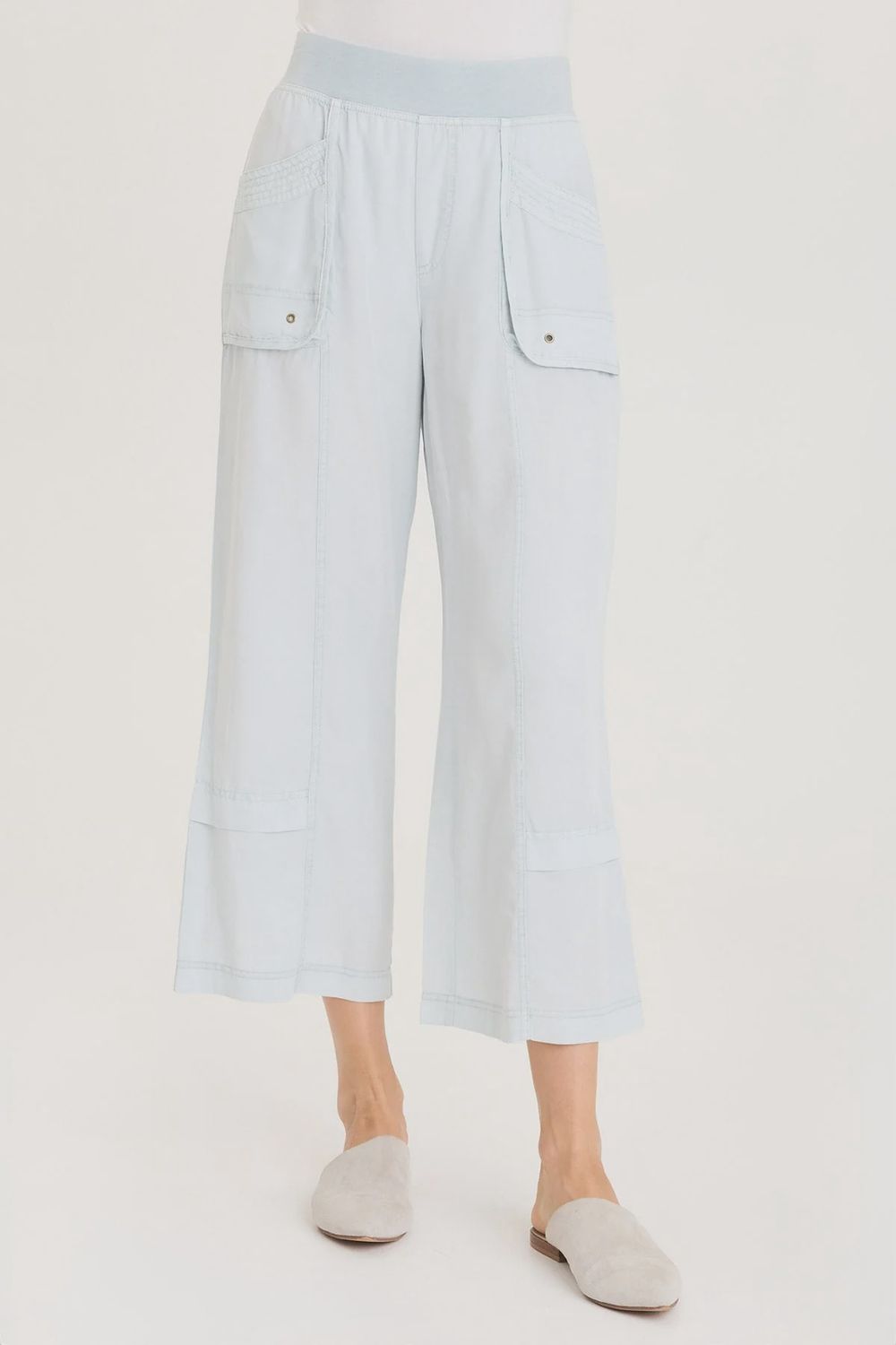 Mallis Pull-On Twill Gaucho Pant