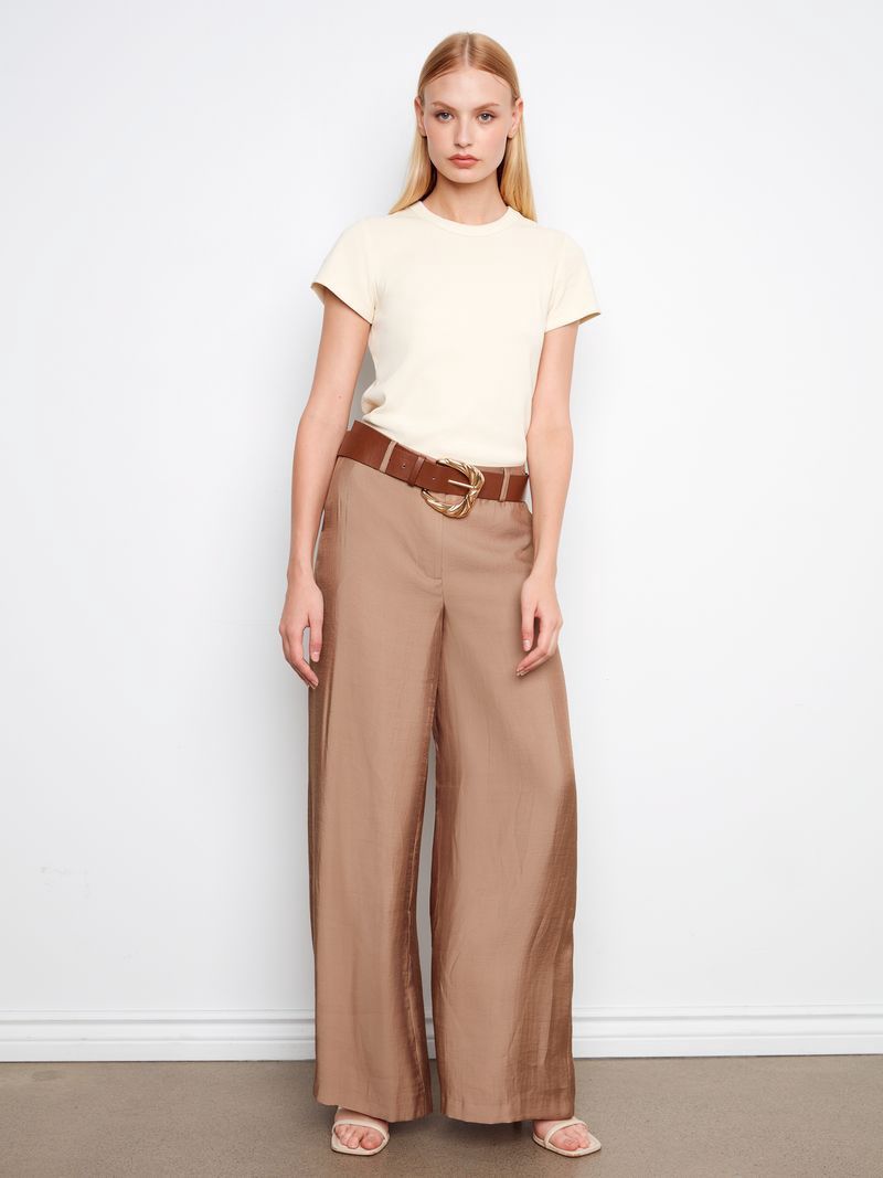 Air Flow Satin Trousers