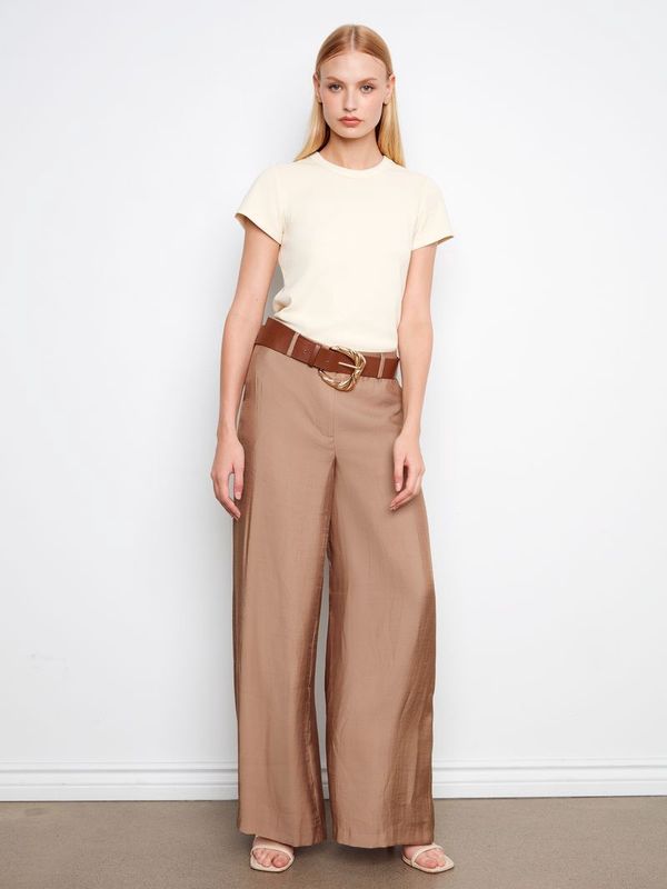 Air Flow Satin Trousers