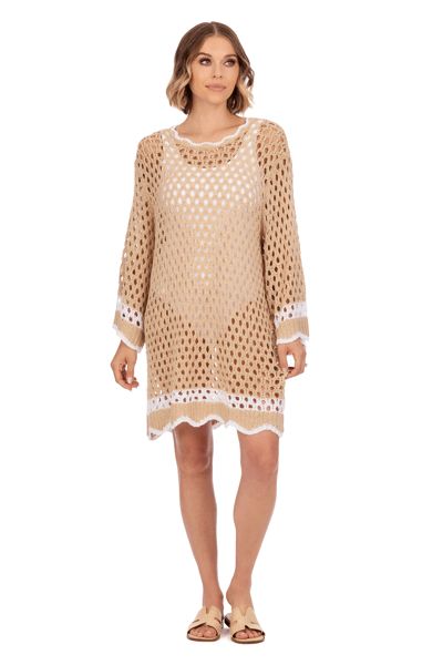 Tan Hooper Tunic