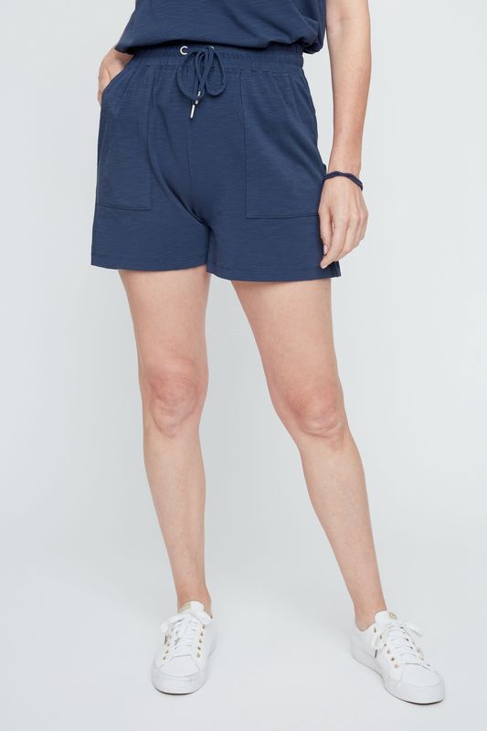 Indigo Knit Short