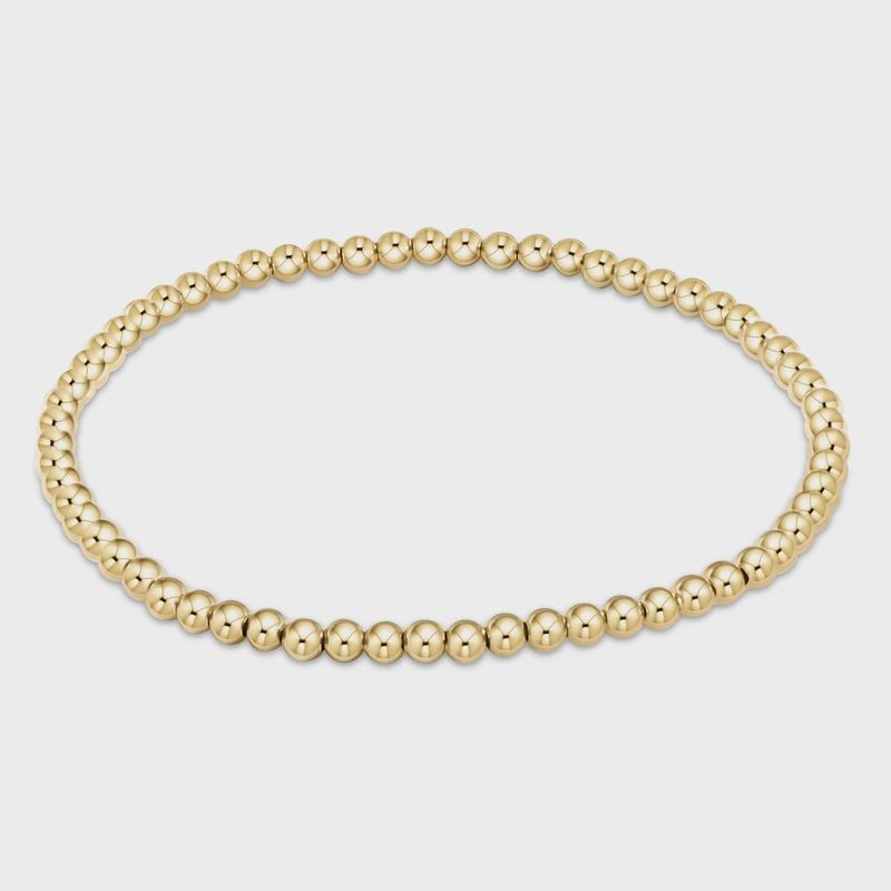 Classic Gold 3mm Bracelet