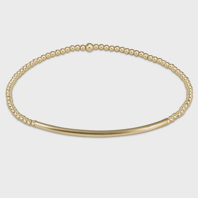 Bliss Bar Gold 2mm Bracelet