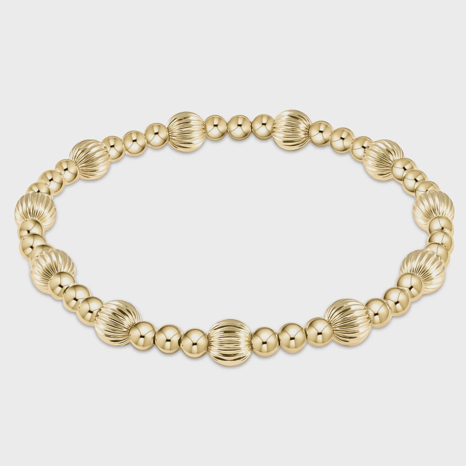 Dignity Sincerity Gold 6mm  Bracelet