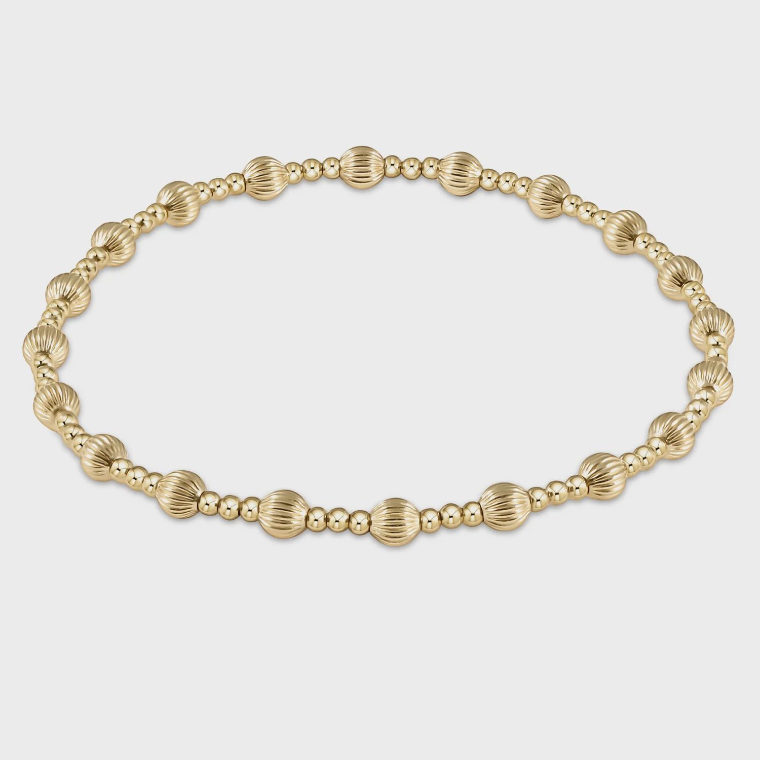 Dignity Sincerity Gold 4mm  Bracelet