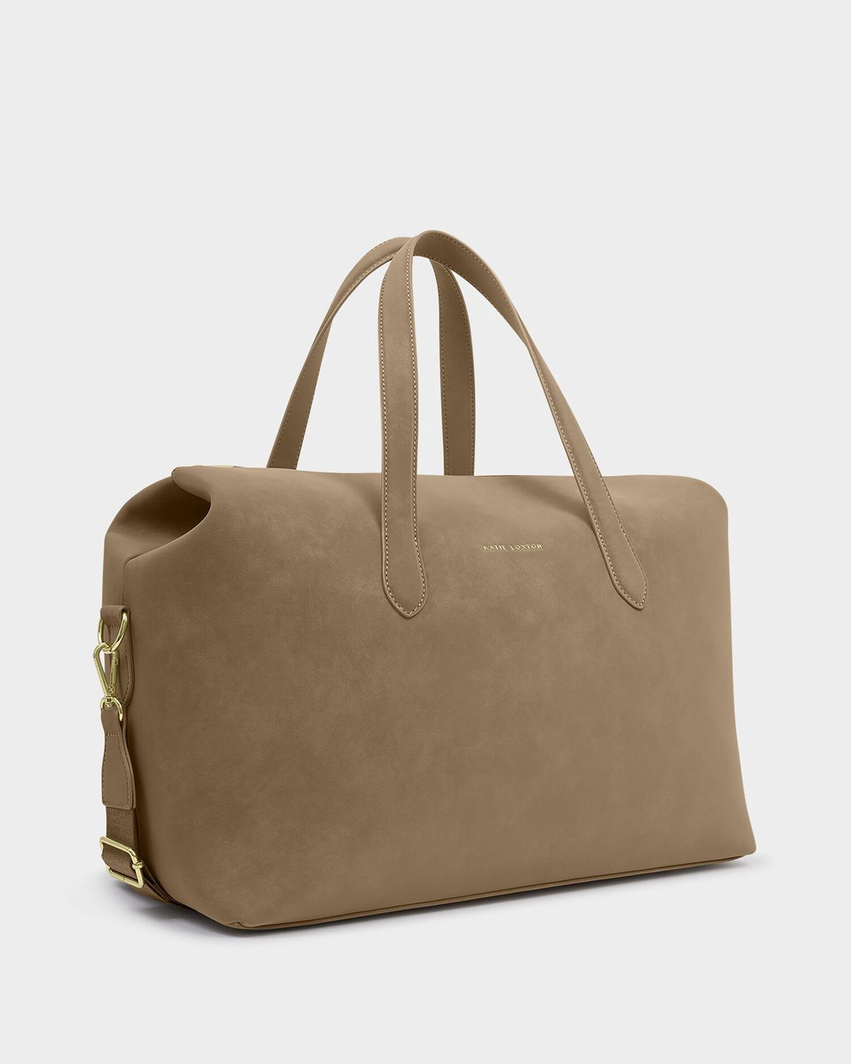Milan Cabin Bag Taupe Suedette