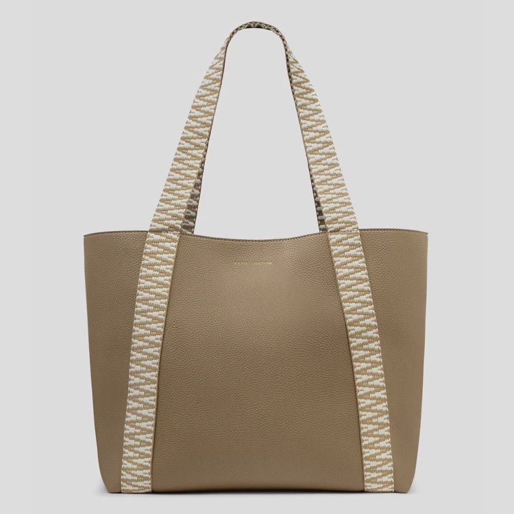 Hallie Tote Bag Taupe