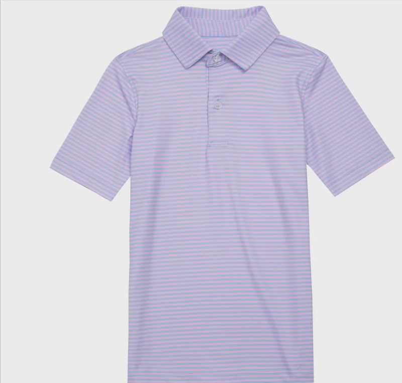 Pink/Blue Stripe Polo