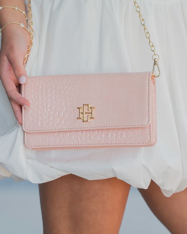 Brynleigh Clutch Crossbody Blush