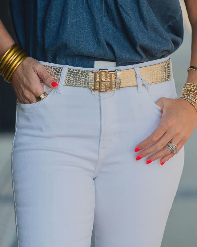 Bridgette Belt Gold EC