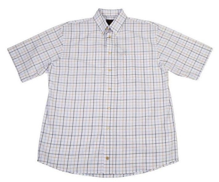 Oxford Check - White/Blue/Tan