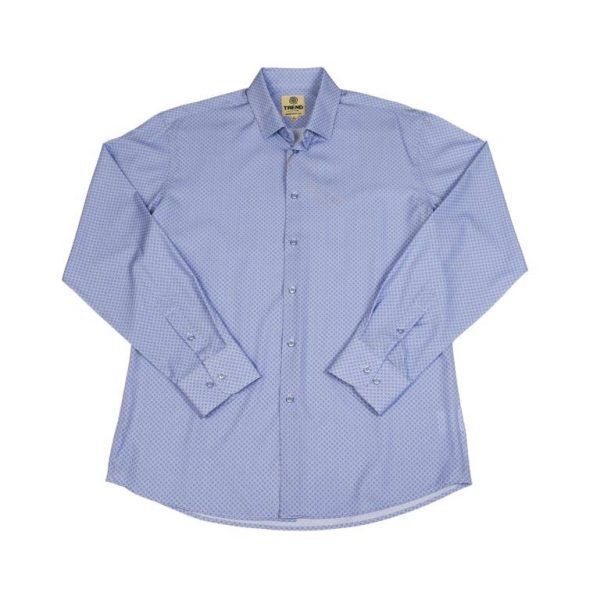 L/S Floating Circles- Blue