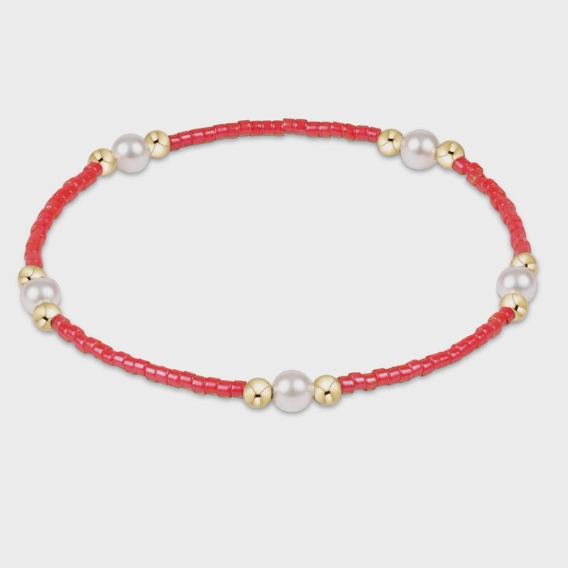Hope Purpose Pearl Bracelet - Sherbert