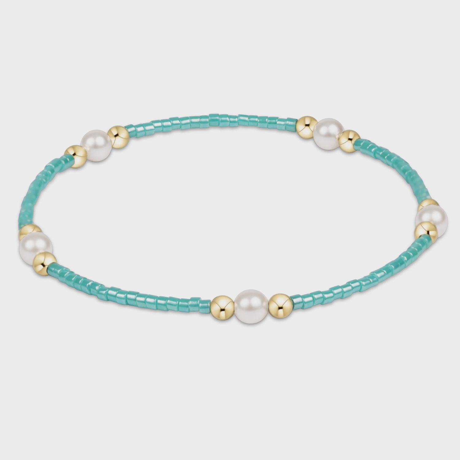 Hope Purpose Pearl Bracelet - Sea Glass