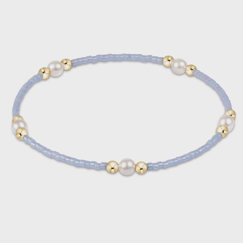 Hope Purpose Pearl Bracelet - Ocean Mist