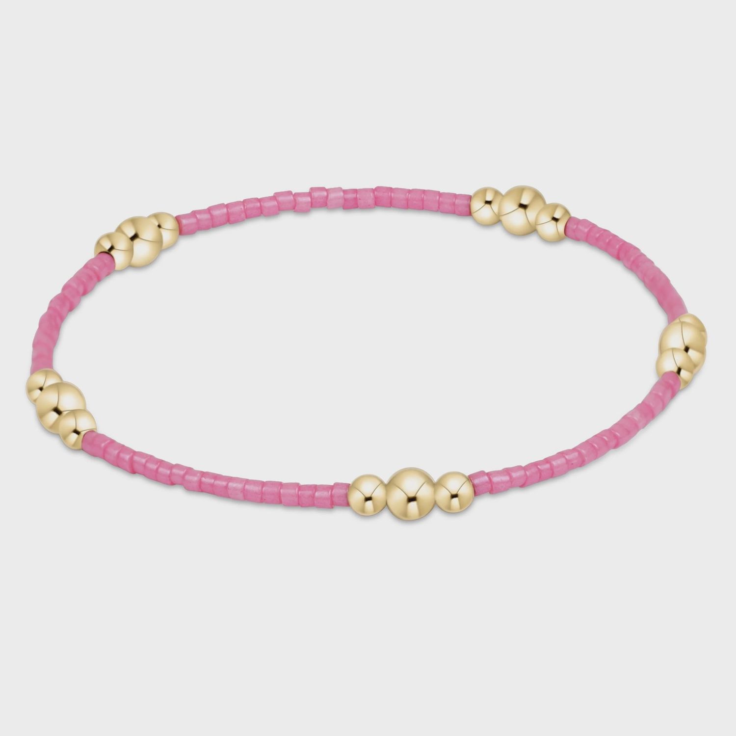 Hope Purpose Gold Bracelet - Bubblegum