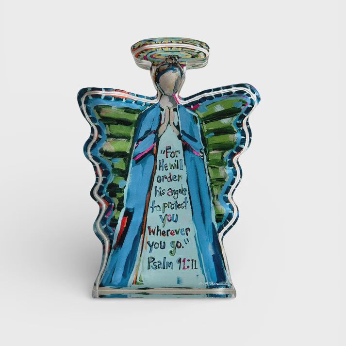 "To Protect You Angel" acrylic