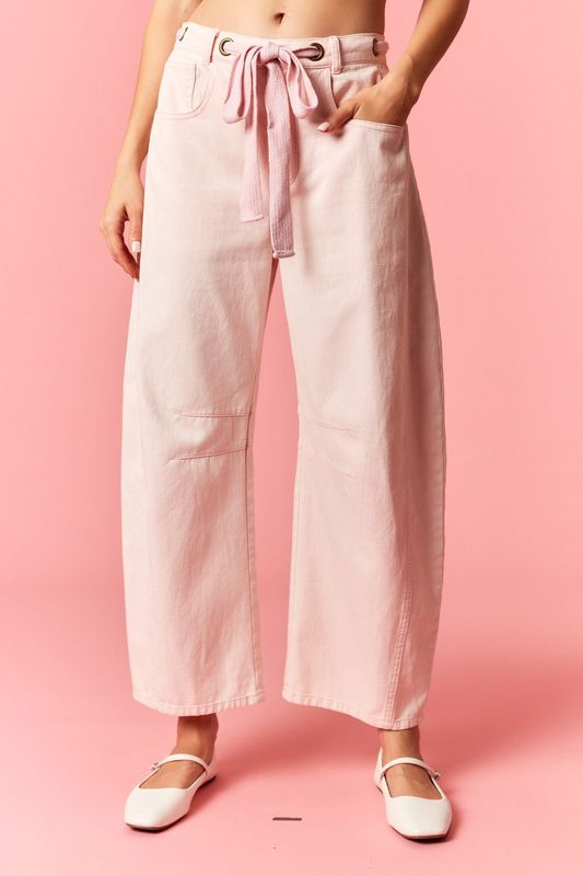 Blush Barrel Jean