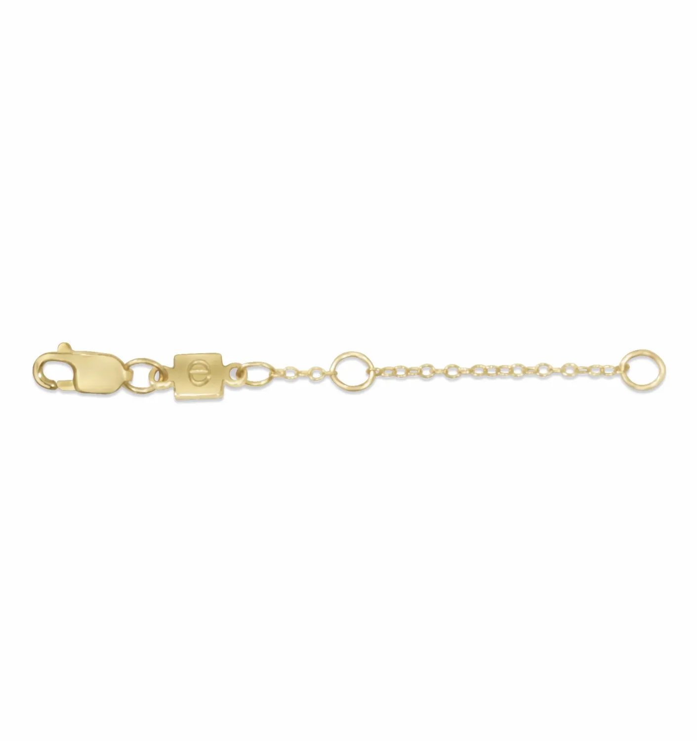2" necklace extender - gold
