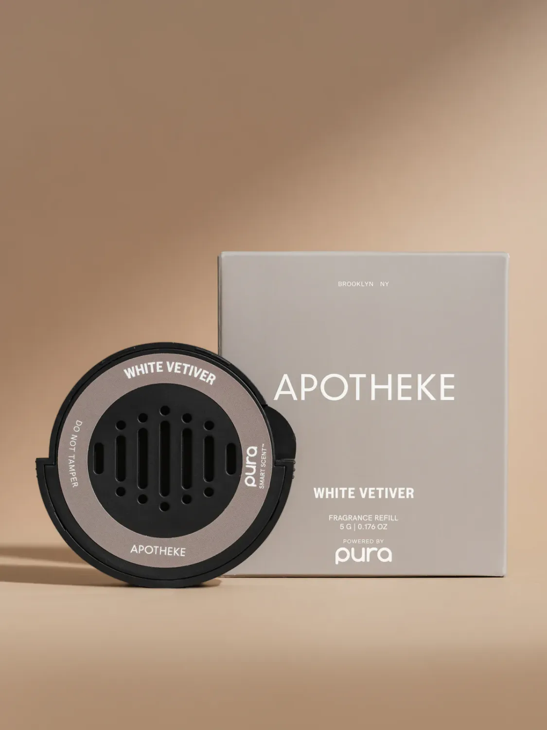 Apotheke White Vetiver Car Apotheke White Vetiver Car