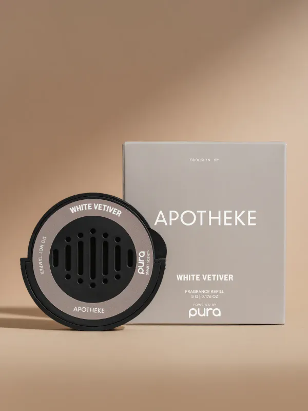 Apotheke White Vetiver Car