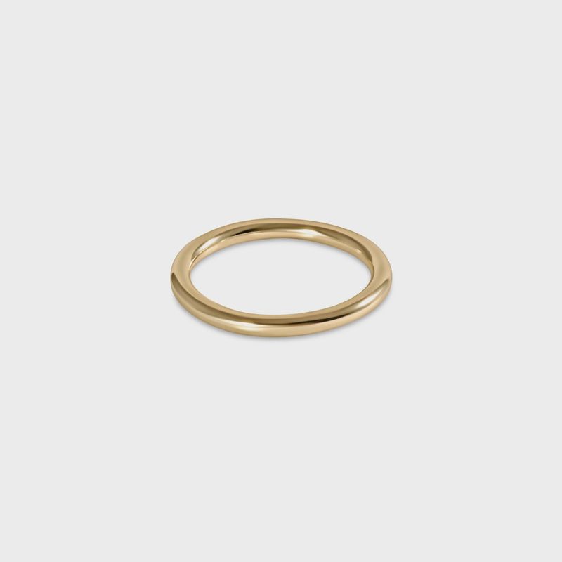 CLASSIC GOLD BAND RING- SIZE 8