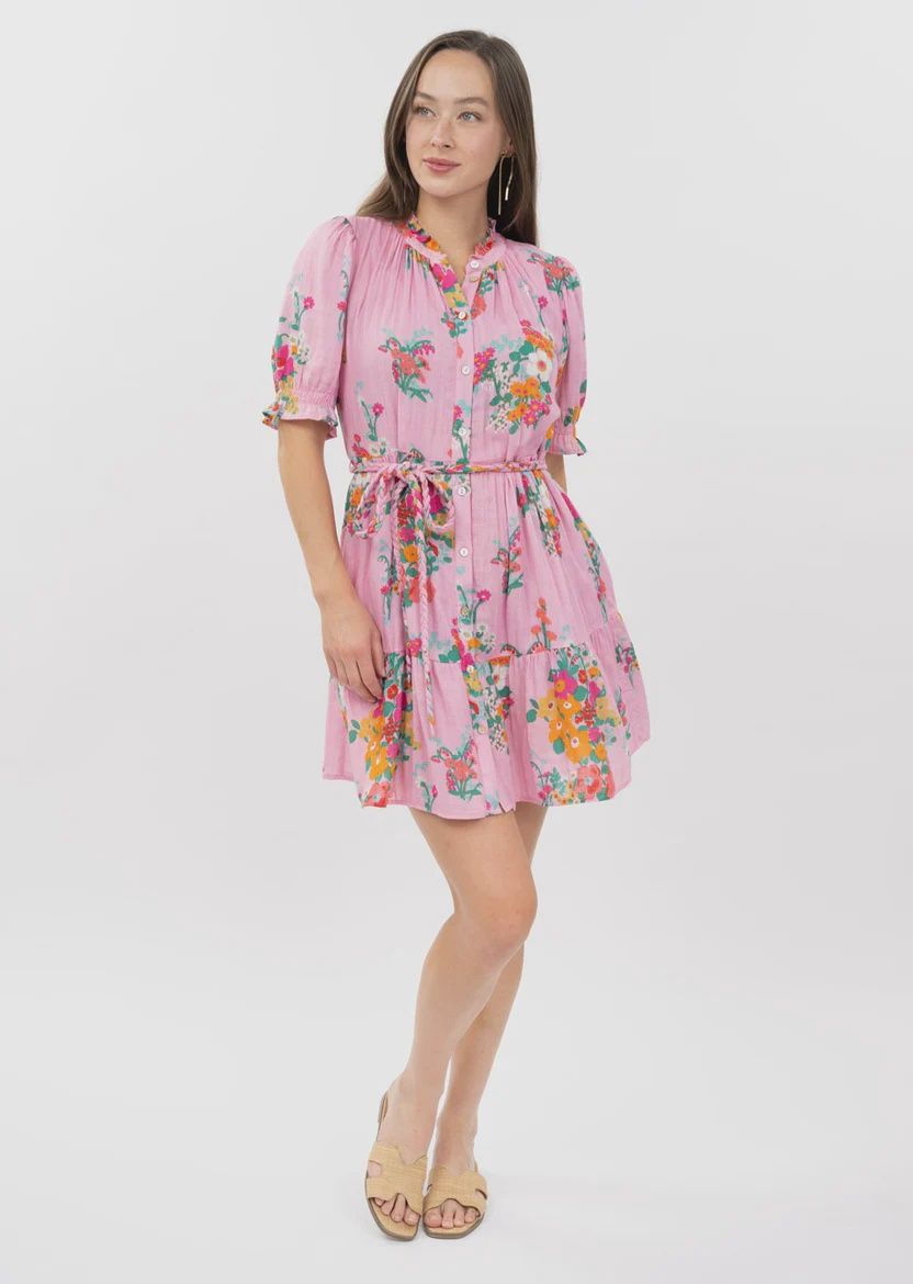 Floral Gauze Dress