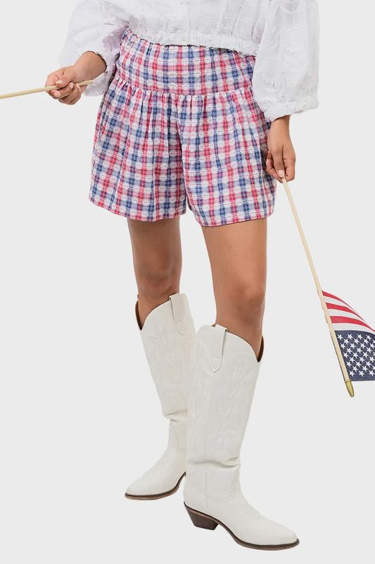 Plaid Skort