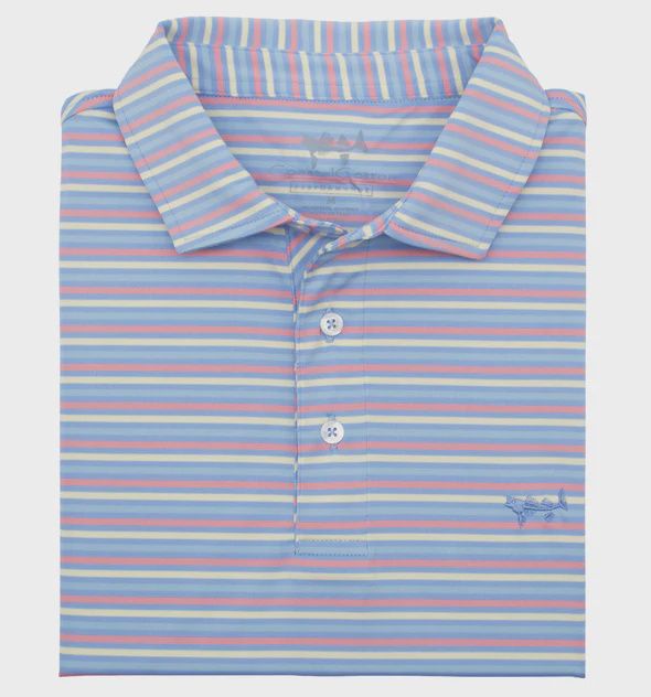 Santa Rosa Stripe Polo