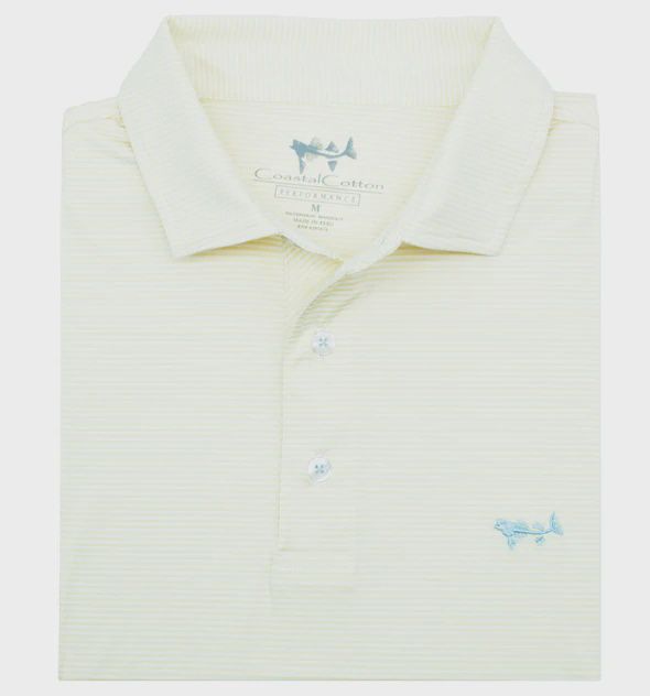Yellow Stripe Polo