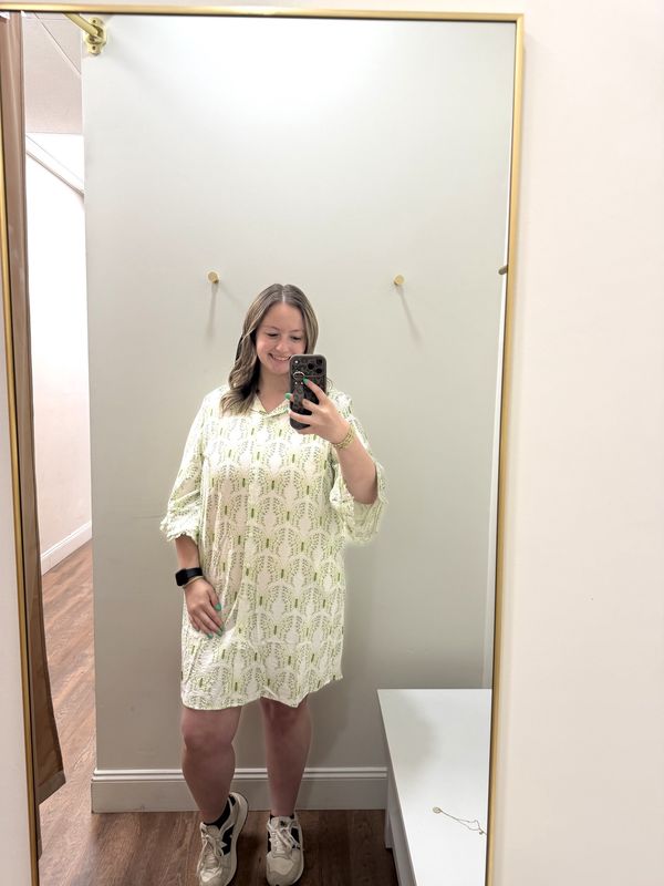 Lime Butterfly Dress