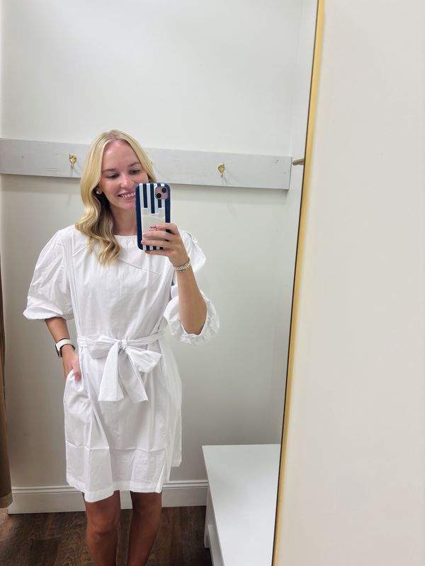 Boho Chic White Flow Dress