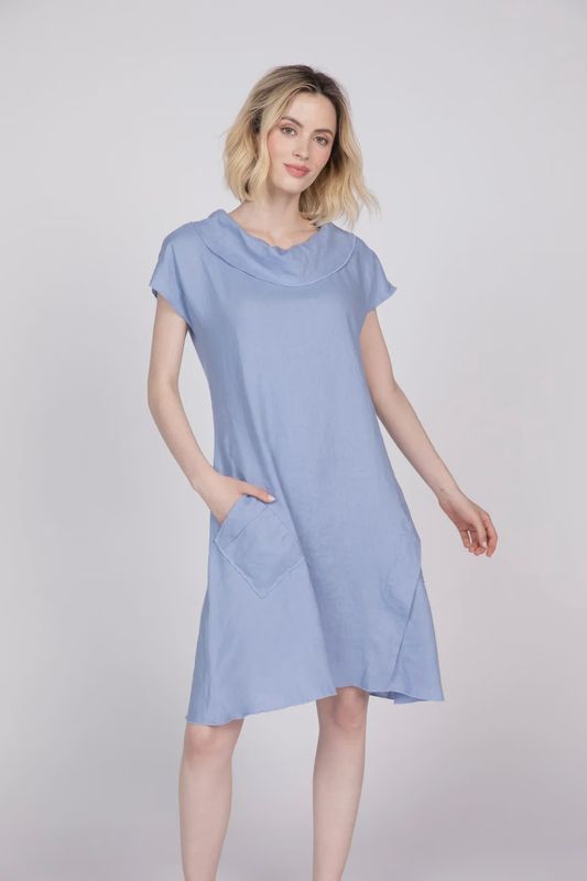 Olivia's Flax Solid Impress Dress - Lavender