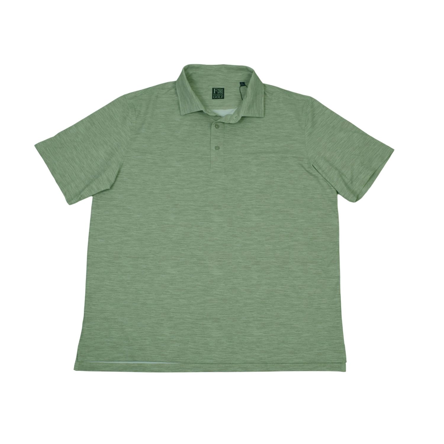 Green Space Dye Print Polo Green Space Dye Print Polo