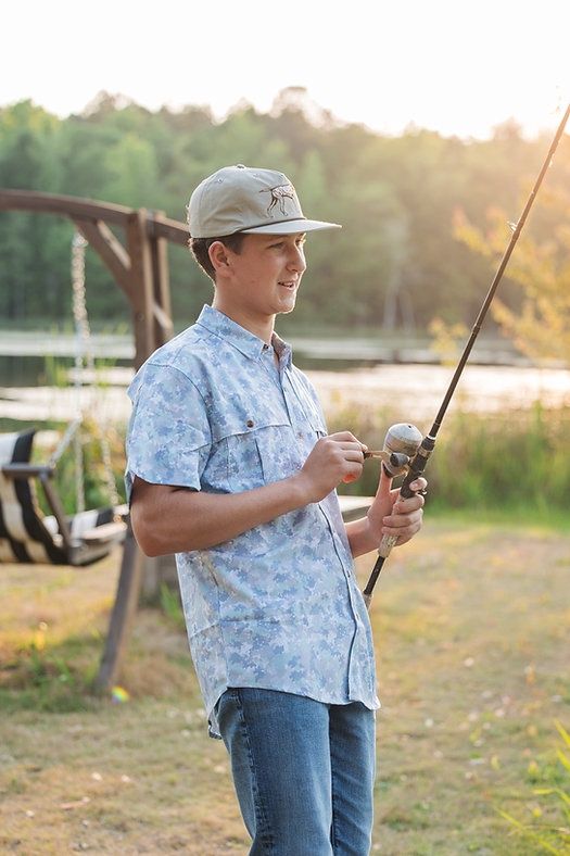 Mariner Camo Button Down