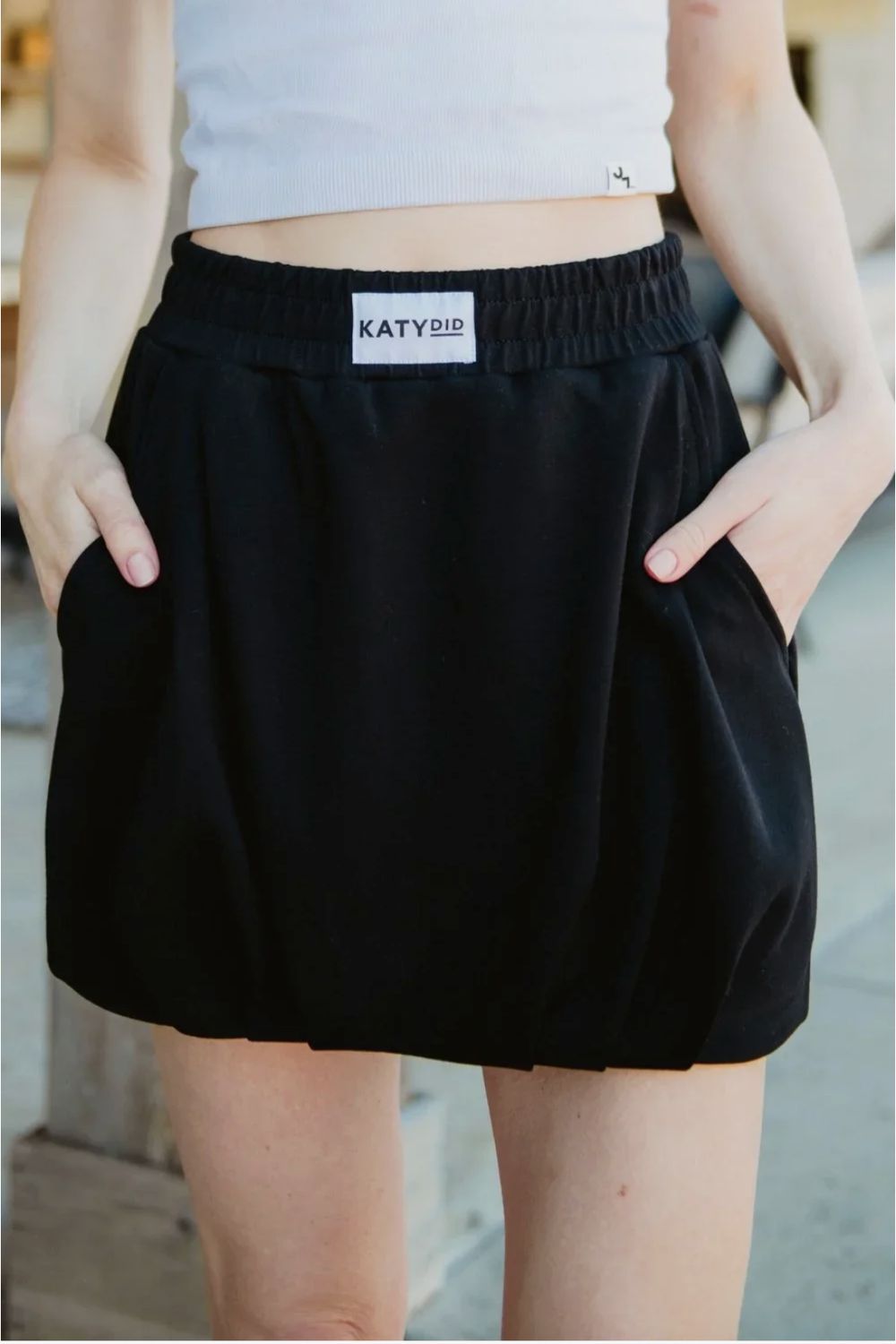 Black Bubble Skirt Black Bubble Skirt