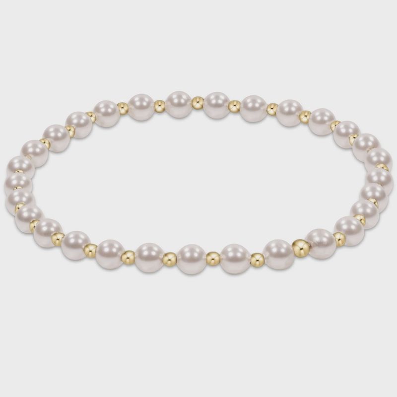 extends grateful pearl 4mm bracelet