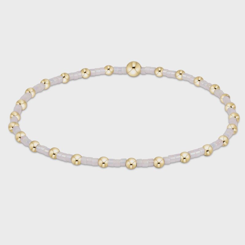 hope sincerity bracelet - silky white