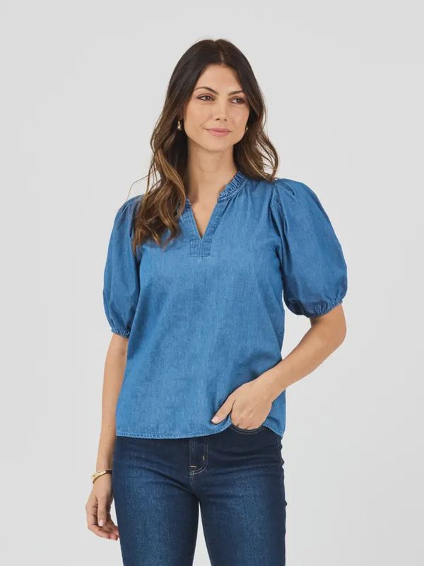 Chambray Lainey Top