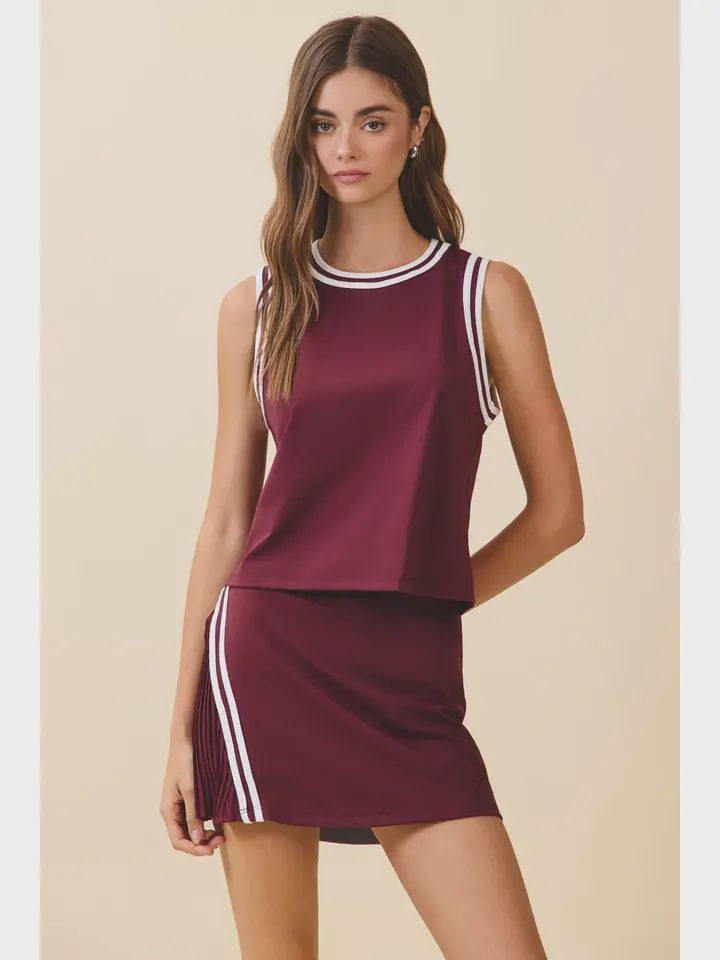 Maroon Athletic Set Maroon Athletic Set