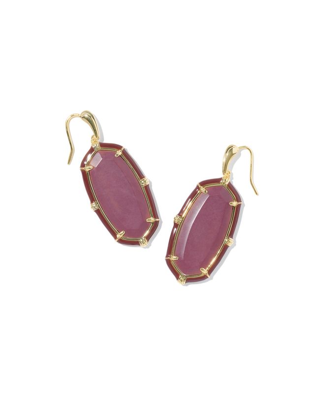 ELLE ENAMEL DROP EARRINGS