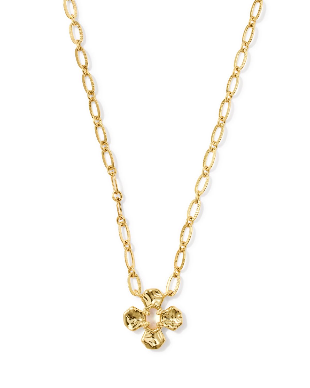 LEANNE SHORT PENDANT NECKLACE GOLD NATURAL MOTHER OF PEARL LEANNE SHORT PENDANT NECKLACE GOLD NATURAL MOTHER OF PEARL