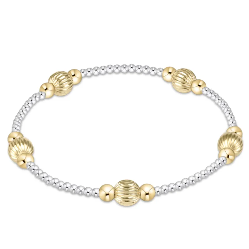 purpose dignity 6mm mixed metal bracelet