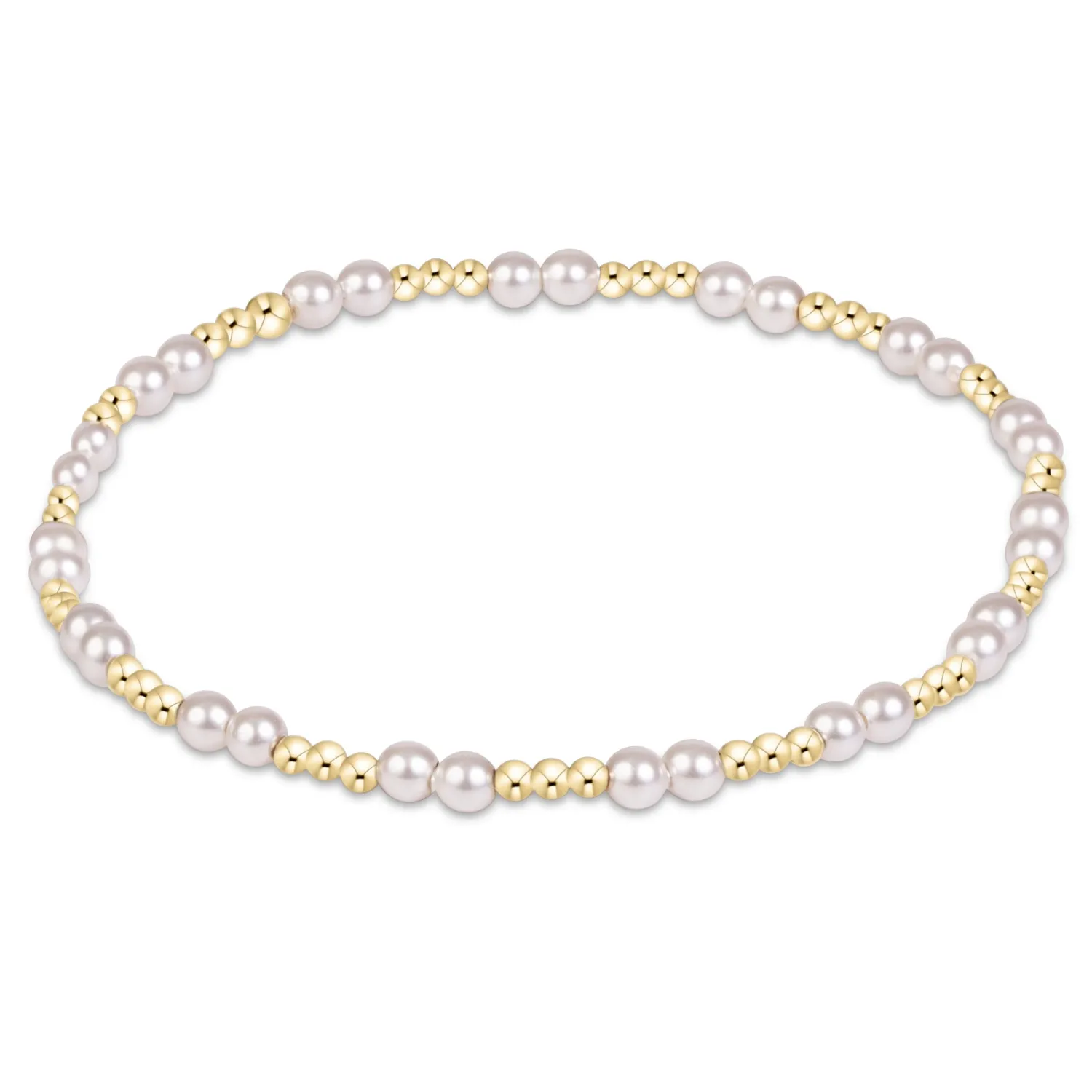together pearl 3mm bracelet together pearl 3mm bracelet