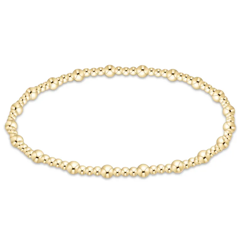 sincerity gold 3mm bracelet
