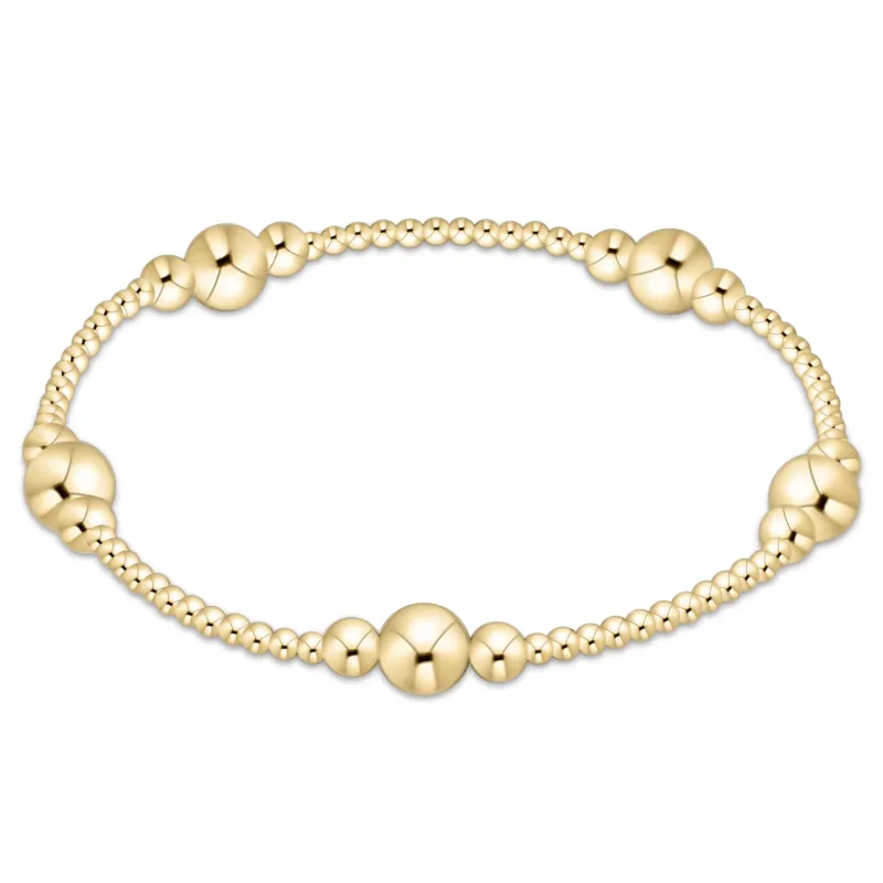 purpose gold 6mm bracelet
