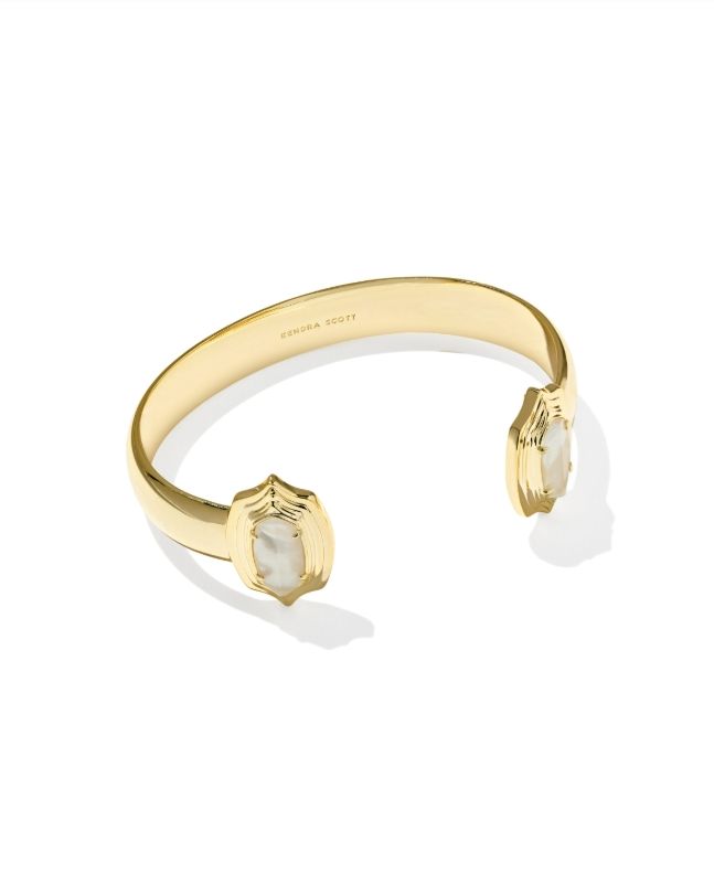 ELTON STEPPED FRAME CUFF BRACELET